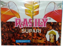 Load image into Gallery viewer, 3 Boxes Shalimar Rasily Supari Sweet Betel Nut 72 Pouches
