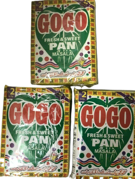 GOGO Pan Masala 3 Package 144 Pouches