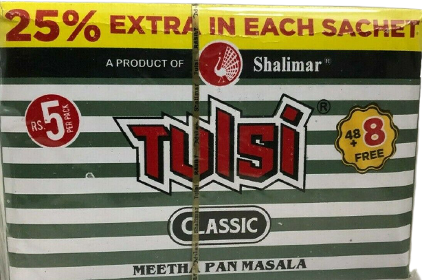 2 Boxex Tulsi Classic Metha Pan Masala 48+8 Free